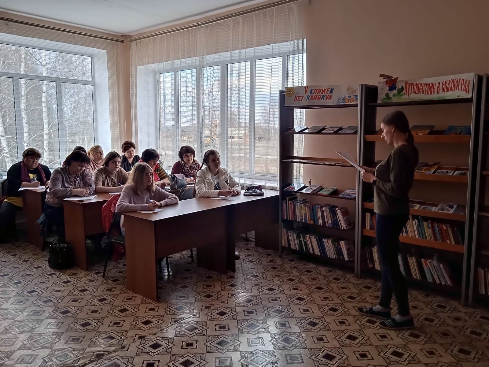 Участие в тотальном диктанте.